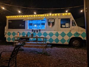 the truck at Moab Kitchen in Moab