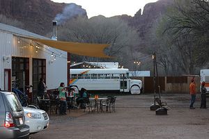 Their space at Moab Kitchen in Moab