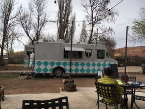 The truck at Moab Kitchen in Moab