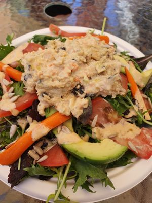 Chickpea salad at Moab Kitchen in Moab