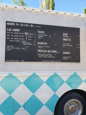 Normal menu at Moab Kitchen in Moab