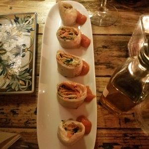 Lentils crepe at Integral in Formentera