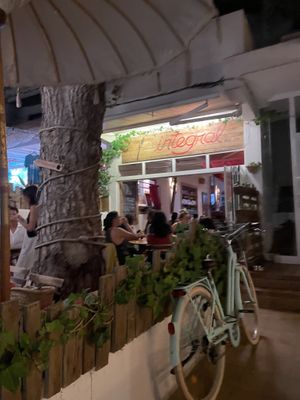 Entrance  at Integral in Formentera