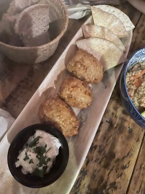 Falafel  at Integral in Formentera