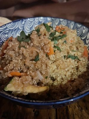 Quinoa bowl  at Integral in Formentera