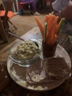 Artichoke mousse   at Integral in Formentera