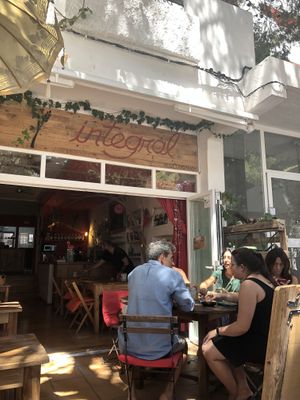 gorgeous outdoor seating at Integral in Formentera