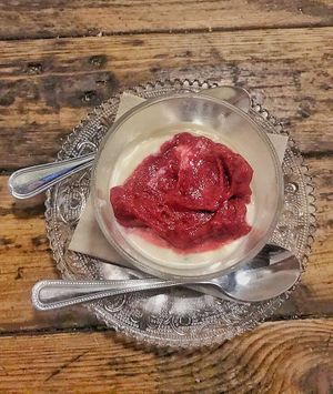 No cheese cake at Integral in Formentera