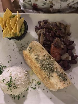 Tex mex at Integral in Formentera