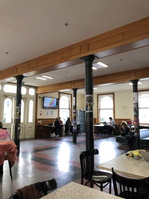 The setting  at Krishna Food - Pipitea Campus in Wellington