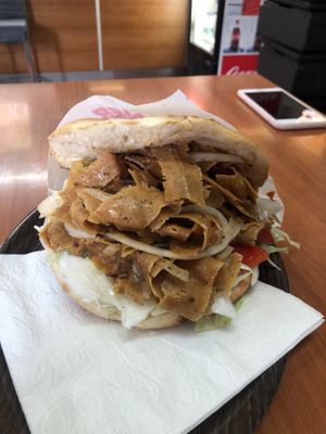 XXL Veganer Döner at Sevil in Augsburg