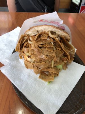 Veganer Döner at Sevil in Augsburg