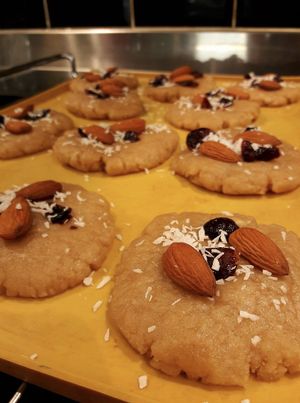 Cookies at Le Triple V in Caen