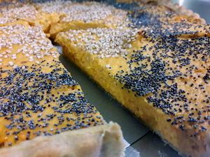 sweet potatoes- sesame at Le Triple V in Caen