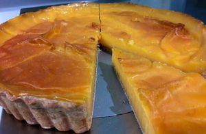 Custard pastry at Le Triple V in Caen