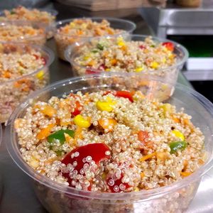 Quinoa Salads at Le Triple V in Caen