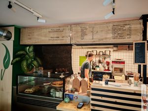 Inside at Le Triple V in Caen