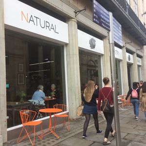 Outside LIV. at LIV Organic & Natural Food Market in Liverpool