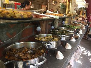 food selection! at 9 Angels Warung in Ubud