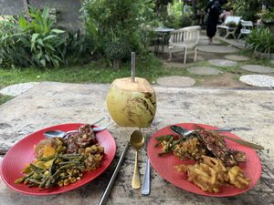   at 9 Angels Warung in Ubud