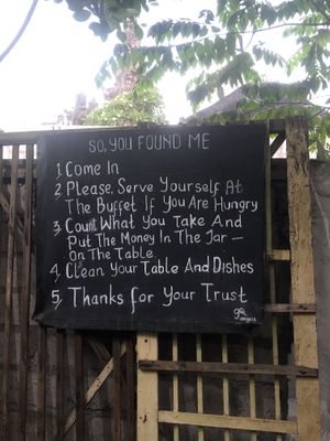 🙏 at 9 Angels Warung in Ubud