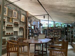 Inside at 9 Angels Warung in Ubud