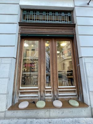 You can sit outside:) at Foodstock  in Bratislava