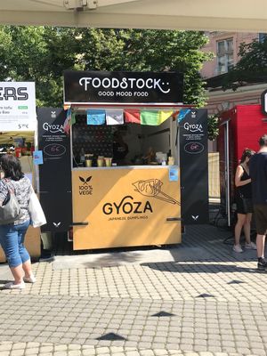 Goyza 100% vegan dumplings  at Foodstock  in Bratislava