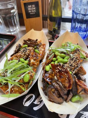 Gyoza crunchy  at Foodstock  in Bratislava