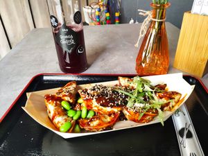 Gyoza at Foodstock  in Bratislava