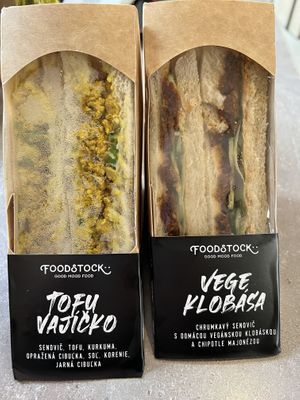 To go sandwiches  at Foodstock  in Bratislava