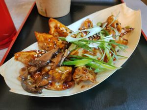 14 gyozos with soup €9.90 at Foodstock  in Bratislava