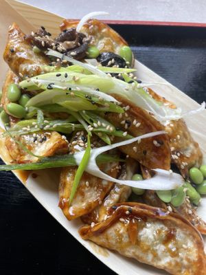 Crunchy Gyosos  at Foodstock  in Bratislava