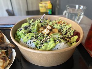 Poké bowl  at Foodstock  in Bratislava