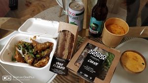 The selection we ordered from Foodstock at Foodstock  in Bratislava