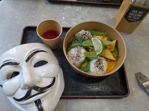 Yellow curry, no coriander at Foodstock  in Bratislava