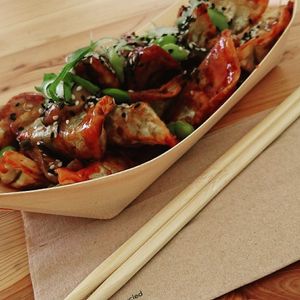 Eco-friendly take away at Foodstock  in Bratislava