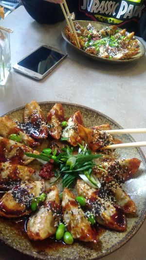 Gyoza at Foodstock  in Bratislava