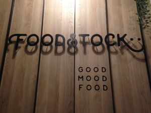 As it says, good mood food! at Foodstock  in Bratislava