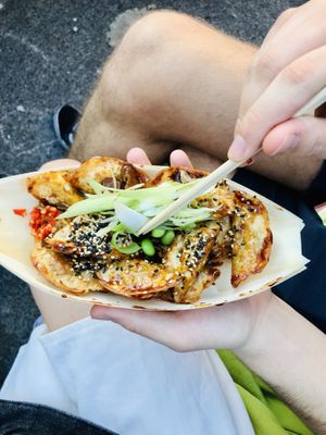 classic gyozas at Foodstock  in Bratislava