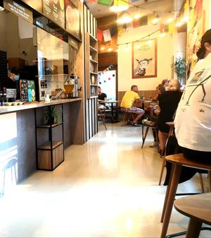 Cozy interior. at Foodstock  in Bratislava