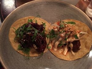 tacos at Jack's Bar in South East London