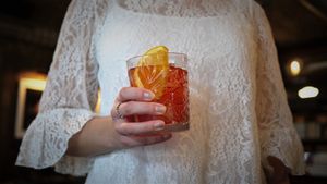 Negroni at Jack's Bar in South East London