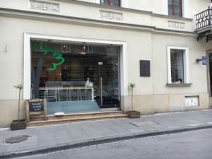 outside  at Naturalny Sklepik in Krakow