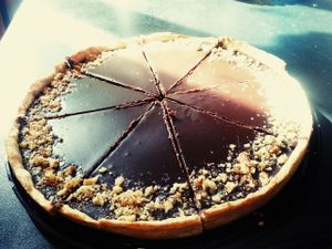 Tartaleta de chocolate. at Cúrcuma & Jengibre in Puerto Montt