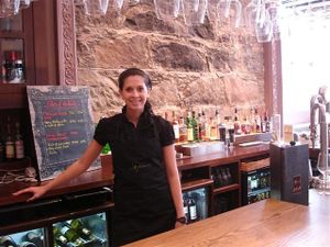 At Sopranos Bar at Sopranos Wine Bar & Bistro in Aberdeen