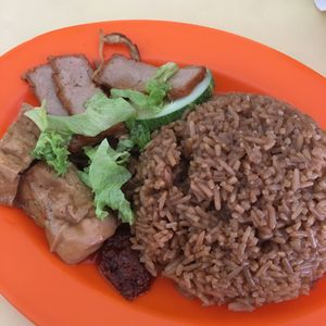 Duck Rice at Simply Vegetarian - Food Stall in East Singapore