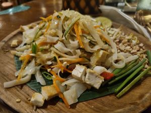 Pad thai at Atman Nourish Kafe in Ubud