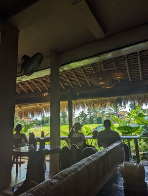 View at Atman Nourish Kafe in Ubud