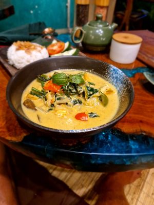 Curry at Atman Nourish Kafe in Ubud